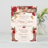 ルビーレッドローズウェスタンエレガントシャルロクインセアニラ 招待状 (スタンド正面)