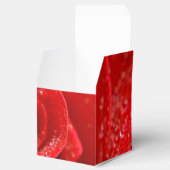 ルビーレッドローズ結婚式の引き出物 フェイバーボックス (オープン)