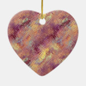 ルビーレッド液体パターン セラミックオーナメント (裏面)