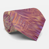 ルビーレッド液体パターン ネクタイ (ロール)