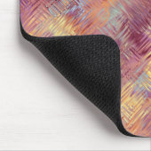 ルビーレッド液体パターン マウスパッド (コーナー)