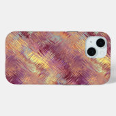 ルビーレッド液体パターン Case-Mate iPhoneケース (裏面 (横))