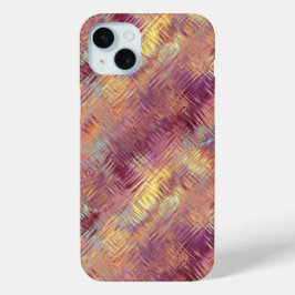 ルビーレッド液体パターン iPhone 15 MINIケース