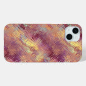 ルビーレッド液体パターン Case-Mate iPhoneケース (裏面 (横))