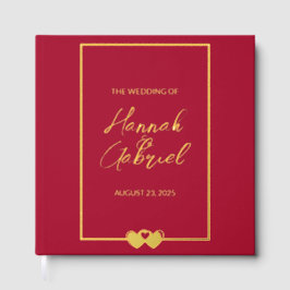 ルビーレッド結婚ズ ゲストブック