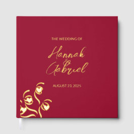 ルビーレッド結婚ズ ゲストブック