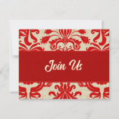 ルビーレッド&タウペダマスクプロフェッショナル事業 招待状 (正面)