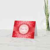 ルビーレッド 40周年感謝 サンキューカード (正面)