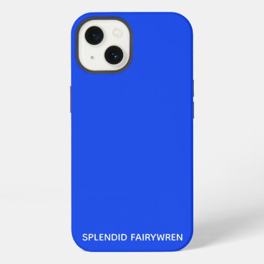 ルビーンフェアリーレン 青色名 iPhoneケース (裏面)