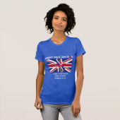 ルビー以上の価値がある英国のMUM PROV 31青 Tシャツ (正面フル)