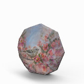 ルビー冠のケレット鳥 フォトブロック (右)