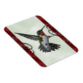 ルビー喉のハミングバード マグネット (右側)