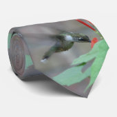 ルビー喉の一口のタイ ネクタイ (ロール)