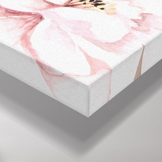 「ルビー大切よりも多い」 キャンバスプリント (コーナー (底面))