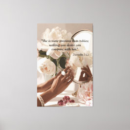 「ルビー大切よりも多い」 キャンバスプリント