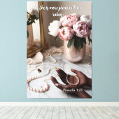 ルビー大切よりも キャンバスプリント (インサイチュ (ウッドフロア))