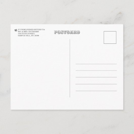 ルビー宝石。ジュエリー。40周年結婚記念日 ポストカード (裏面)