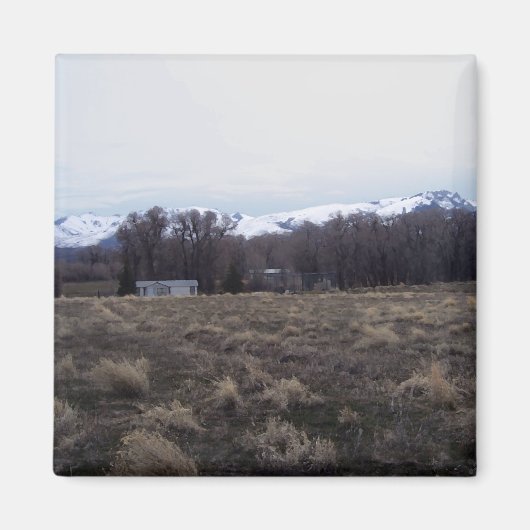 ルビー山脈の表示 マグネット (正面)