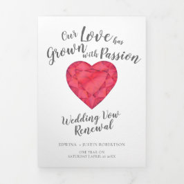 ルビー水彩母音再結婚生計画 三つ折りプログラム