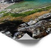 ルビー湖 – ジョン・ミュア・トレイル – シエラネバダ ポスター (角)