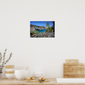 ルビー湖 – ジョン・ミュア・トレイル – シエラネバダ ポスター (キッチン)