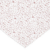 ルビー紙吹雪水色ドットテーブルランナー ミディアムテーブルランナー (コーナー)