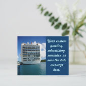 ルビー色の厳格な眺めの郵便はがき 案内ポストカード (スタンド正面)