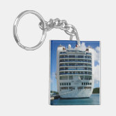 ルビー色の厳格な眺め キーホルダー (正面左)