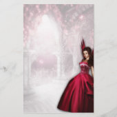 ルビー色の妖精の文房具 便箋 (正面)