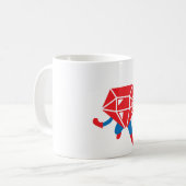 ルビー色の英雄 コーヒーマグカップ (正面左)