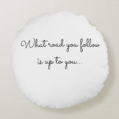 ルビー色の赤いスリッパの靴の装飾用クッションの装飾! ラウンドクッション (裏面)