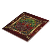 ルビー色の赤い中世魔力の儀式は提供を変えます タイル (側面)