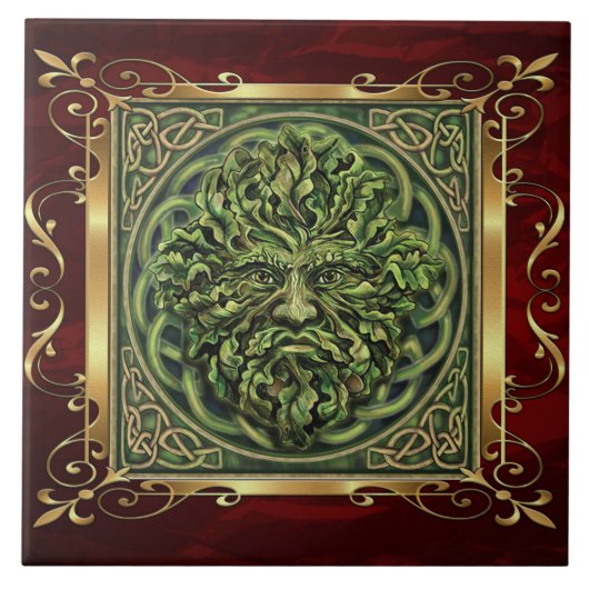 ルビー色の赤い中世魔力の儀式は提供を変えます タイル (正面)