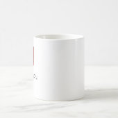 ルビー色プログラマーMINSWAN コーヒーマグカップ (中央)