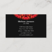 ルビー色愛-曼荼羅 名刺 (裏面)