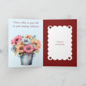 ルビー記念日の花ブルゴーニュブルー40th カード (内部)