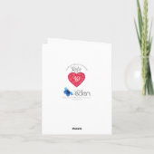 ルビー記念日の親カードが大好き カード (裏面)