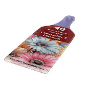 ルビー記念日40周年フローラ紫 カッティングボード (角)