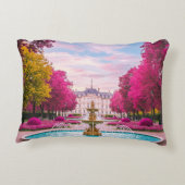 ルビー開花リトリートボタニカルファウンテン アクセントクッション (裏面)