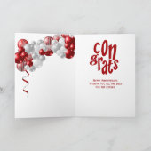 ルビー40周年記念おめでとうございます カード (内部)