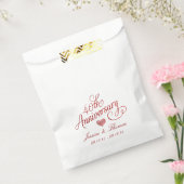 ルビー40結婚周年 フェイバーバッグ (封をした状態)