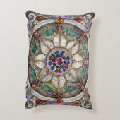 ルビー、アメジスト、サファイア、パールマンダラ アクセントクッション (裏面(縦))