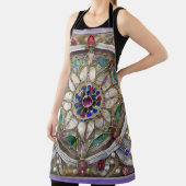 ルビー、アメジスト、サファイア、パールマンダラ エプロン (インサイチュ)