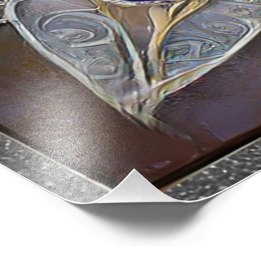 ルビー、アメジスト、サファイア、パールマンダラ フォトプリント (角)