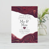 ルビー・ガーネットと金ゴールド・ストラタがミセス結婚ズを怒らせた 招待状 (スタンド正面)