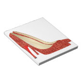 ルビー・スリッパ ノートパッド (アングル)