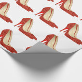 ルビー・スリッパ ラッピングペーパー (角)