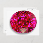 ルビー ポストカード (正面/裏面)