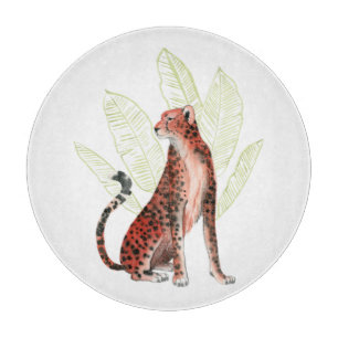 ルビー·ランナー·レオパード カッティングボード