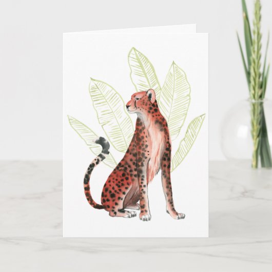 ルビー·ランナー·レオパード カード (正面)